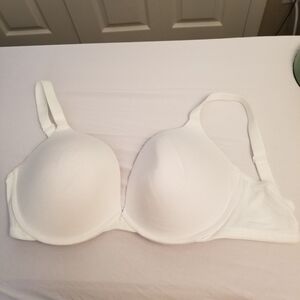 Dreamfit White Underwire Bra Size 38DD Style R7024X Cotton/Spandex